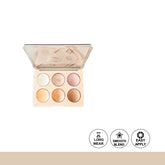 Color Institute 6 in 1 Terra cotta blushon & Highlighter Kit
