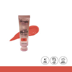Glamorous Face Rosy Glow Liquid Blush Cream 12ml