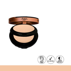 Aqua Color Line Prime & Fine Mattifying Double Face Powder
