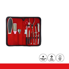 Glamorous Face 13 Pieces Professional Mani Pedi Tool Kit