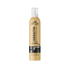 Spa Line by Glamorous Face Keratin Hair Mousse – Extra Strong Hold Gold