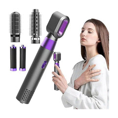 5 In 1 Hair Dryer Set Multi-Function Hot Air Styler Brush Kit