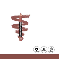 Glamorous Face Infallible Contour Matte Jumbo Eye & Lip Pencil – Smooth Touch 619 Soft Sand