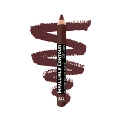 Glamorous Face Infallible Contour Matte Jumbo Eye & Lip Pencil – Smooth Touch 622 Truffle Touch