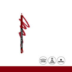 Glamorous Face Infallible Smooth Touch Matte Eye & Lip Contour Pencil 730 Red Heat