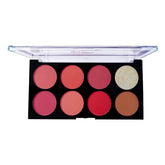 Glamorous Face 8 Color Ultra Blush on Palette
