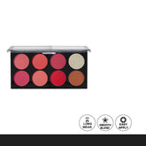 Glamorous Face 8 Color Ultra Blush on Palette
