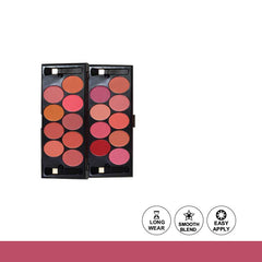 Glamorous Face 9+9 Baked & Matte Blushon Kit