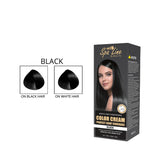 Glamorous Face Hair Color Cream Perfect Gray Coverage