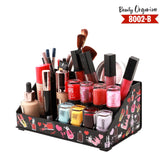 8002 Acrylic Makeup Organizer And Storage Stackable Skin Care Cosmetic Display Case For Lipstick, Beauty & Skincare Products
