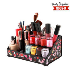 8002 Acrylic Makeup Organizer And Storage Stackable Skin Care Cosmetic Display Case For Lipstick, Beauty & Skincare Products