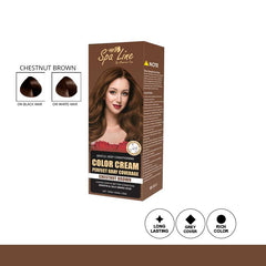 Glamorous Face Hair Color Cream Perfect Gray Coverage