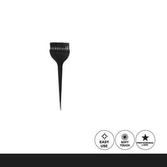 Glamorous Face Dye Black Brush