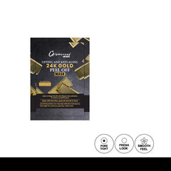 Glamorous Face Lifting And Anti Aging 24K Gold Peel Off Mask