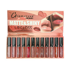Glamorous Face 12 In 1 Lip Gloss Set