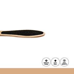 Glamorous Face Double Side Wood Foot Filer