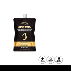 Spa Line By Glamorous Face Keratin Professional Hair Straight Rebounding – For Colored, Damaged, and Curly Hair