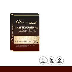 Glamorous Face Hair Rebonding Silky And Shiny Hair