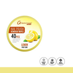 Glamorous Face Nail Remover Tissue Lemon