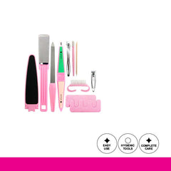 Glamorous Face Pedicure Set