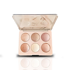 Color Institute 6 in 1 Terra cotta blushon & Highlighter Kit