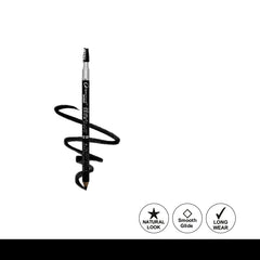 Glamorous Face Waterproof Eyebrow Pencil With Brush (2 Shades)