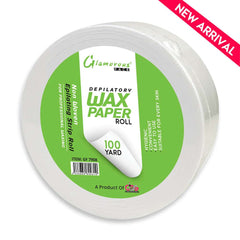 Glamorous Face Depilatory Wax Roll Paper (100 Yard)