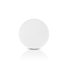 Color Institute Puff Round White