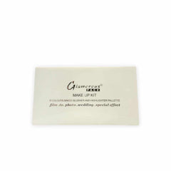 Glamorous Face 8 Colour Teracotta Blush & Shimmer Highlighter Kit (2 Groups)