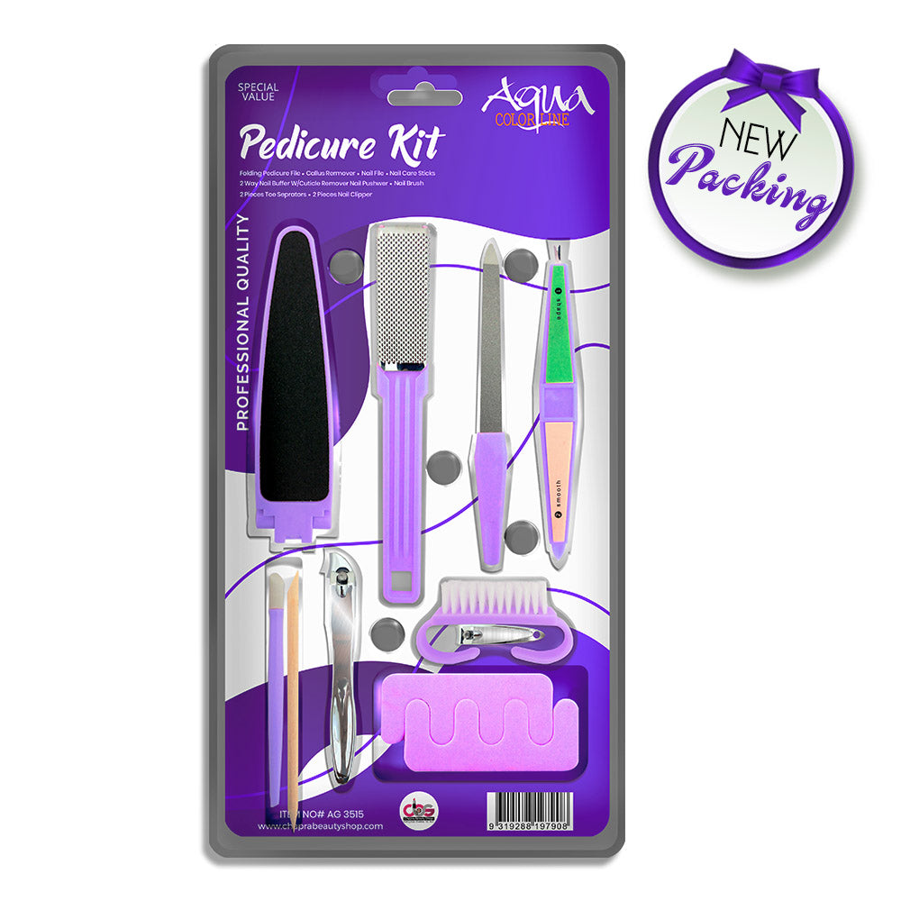 Aqua Color Line Pedicure Set