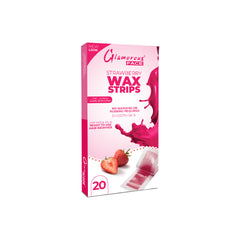 Glamorous Face Body Wax Strips 4 Flavors