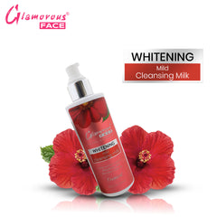 Glamorous Face Whitening Mild Cleansing Milk (Pump 200ML)