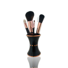 Glamorous Face 8 in 1 Brush Sets Pot Glass
