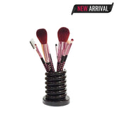 Glamorous Face 8 Pieces Brush Set With Ring Stand