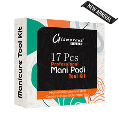 Glamorous Face 17 Pieces Professional Mani Pedi Tool Kit