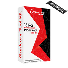 Glamorous Face 13 Pieces Professional Mani Pedi Tool Kit