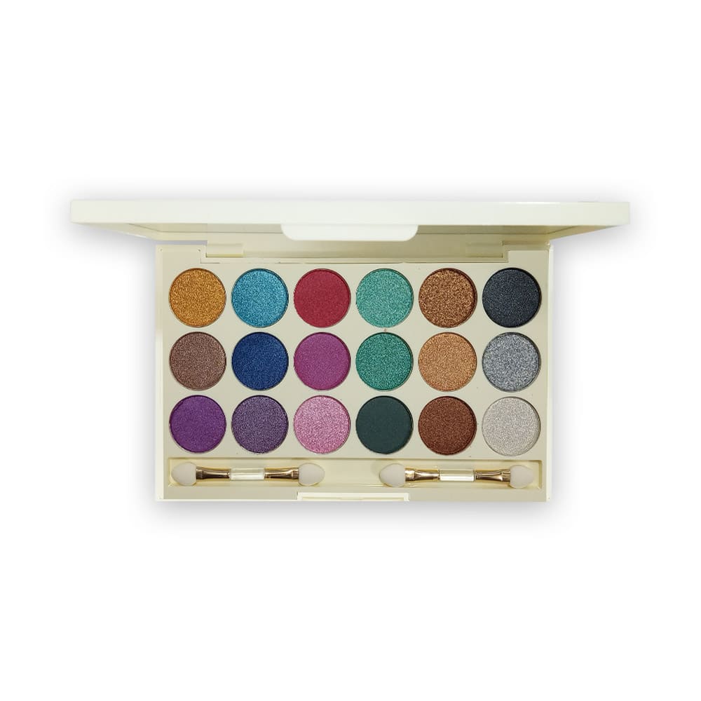 Glamorous Face 18 Color Wet Makhmally Eyeshade Kit (2 Groups) | Wet velvet Eyeshade Kit