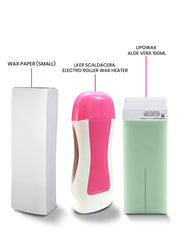 3 In 1 Wax Deal Gf Depilatory Wax Paper + Rica Roller Wax 100ml +Depilatory Wax Machine.