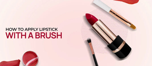 How to Apply Lipstick with a Brush