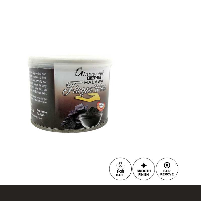 Glamorous Face Tin Finger Wax 250 gm (8 Flavour)