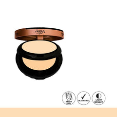 Aqua Color Line Prime & Fine Mattifying Double Face Powder