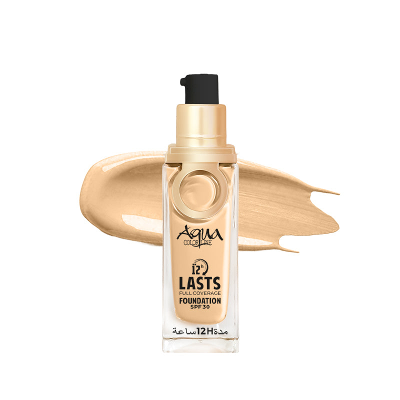 Aqua Color 12H Last Full Coverage Foundation SPF 30