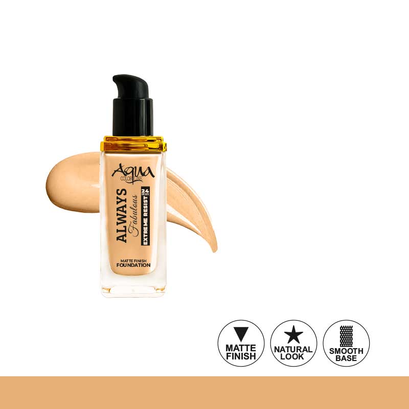 Aqua Color Line Always Fabulous Matte Finish Foundation