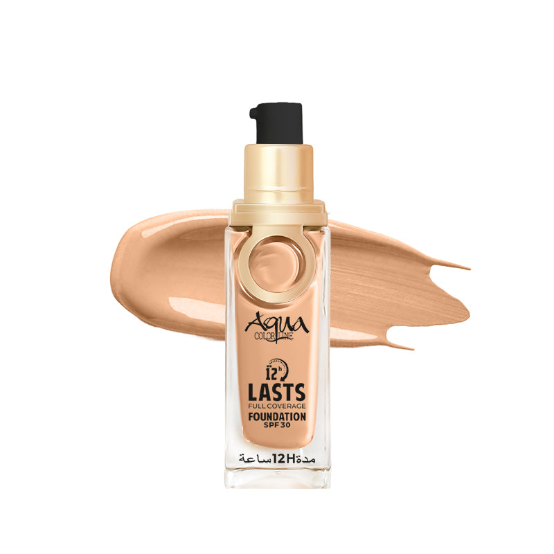 Aqua Color 12H Last Full Coverage Foundation SPF 30