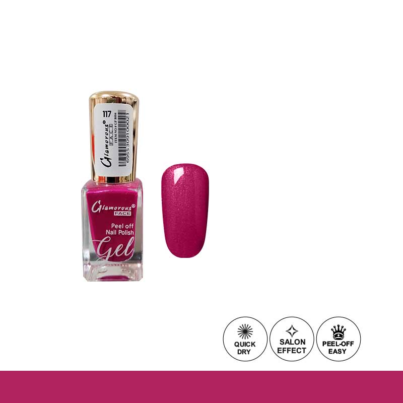 Glamorous Face Gel Peel Off Nail Polish (50 Colours)