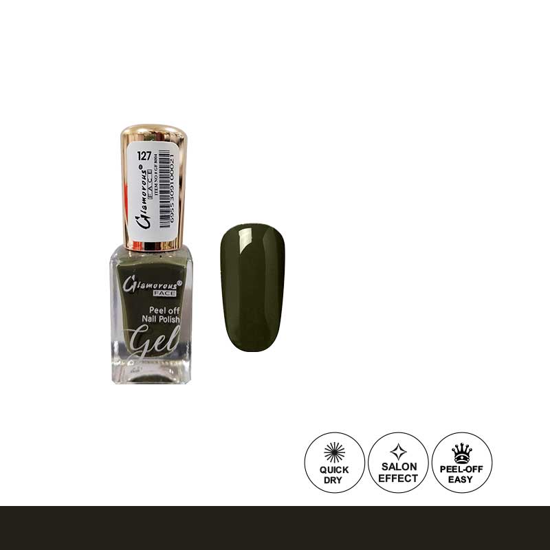 Glamorous Face Gel Peel Off Nail Polish (50 Colours)