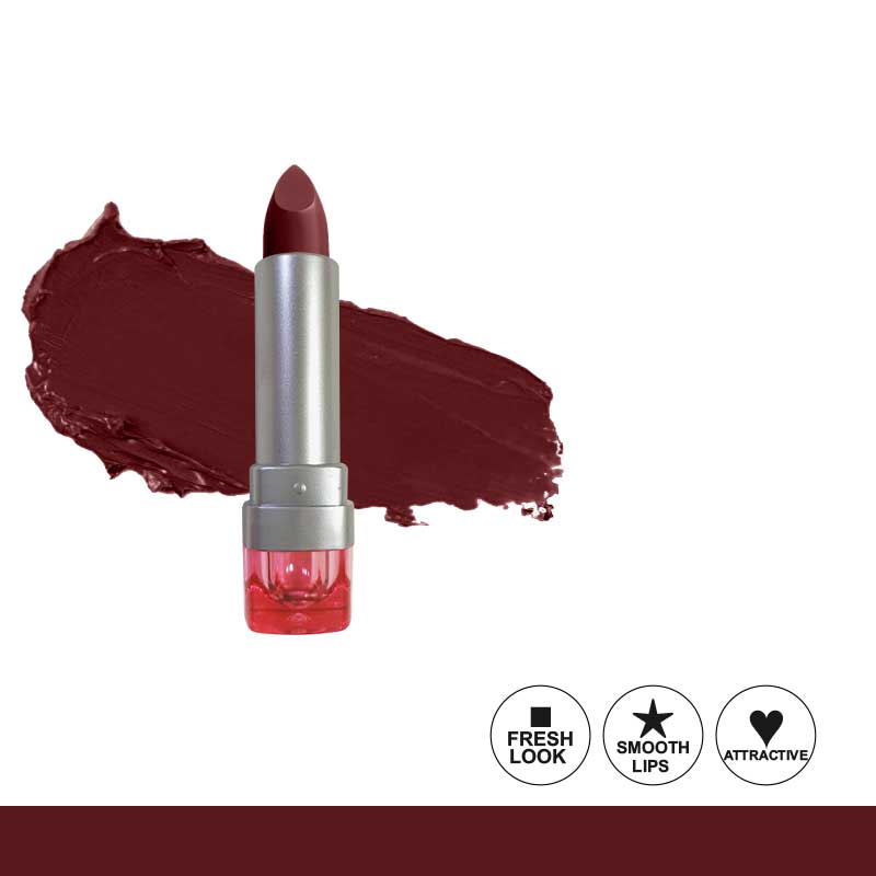 Glamorous Face Matte Lipstick Vitamin E & Aloe Vera Extracts (Pink Case) (40 Colors)