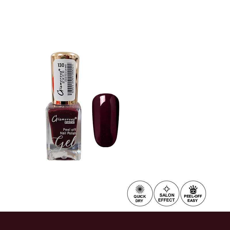Glamorous Face Gel Peel Off Nail Polish (50 Colours)