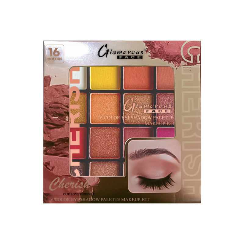 Glamorous Face 16 Color Cherish Eyeshadow Palette