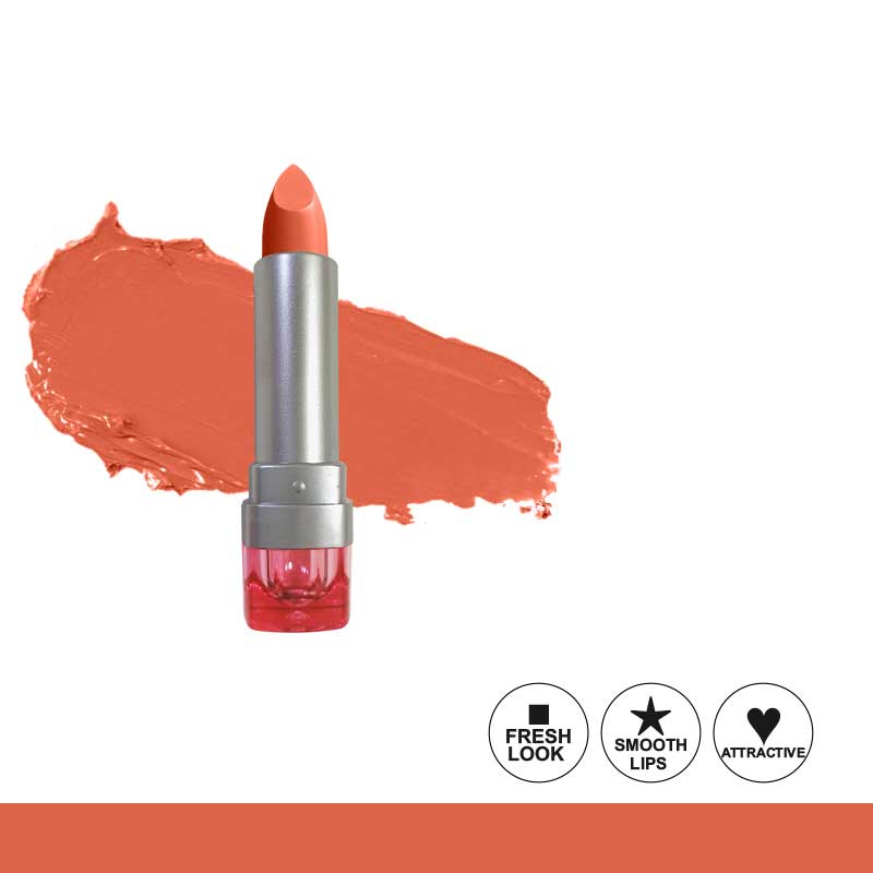 Glamorous Face Matte Lipstick Vitamin E & Aloe Vera Extracts (Pink Case) (40 Colors)